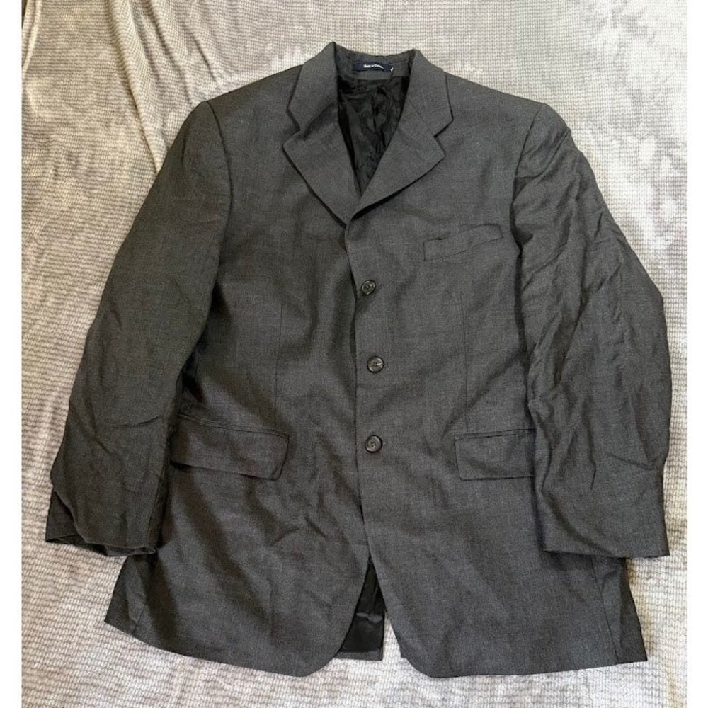 Polo University Ralph Lauren Mens Grey Three Button Blazer Sport Coat Canada